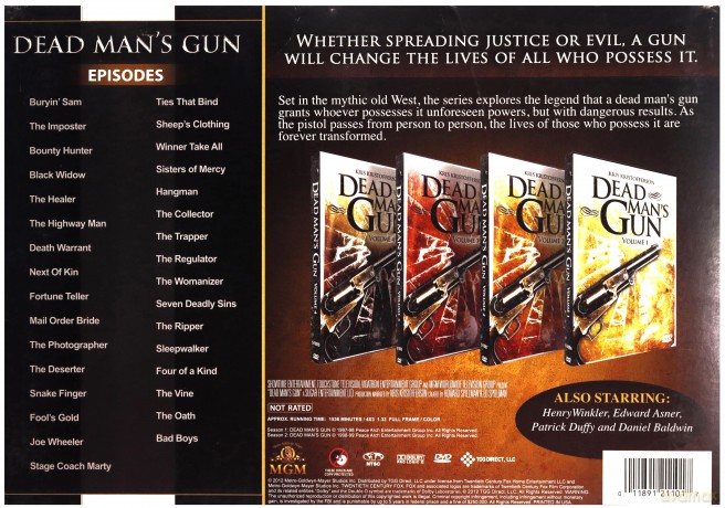 Dead Man's Gun Season 1-2 (Fatalny rewolwer) [8DVD]