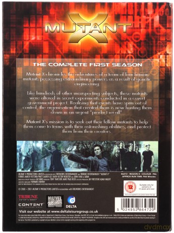 Mutant X Season 1-3 [BOX] [18DVD]