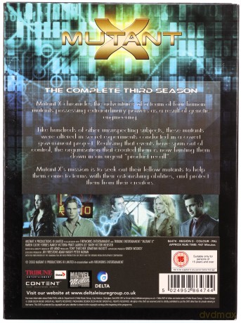 Mutant X Season 1-3 [BOX] [18DVD]