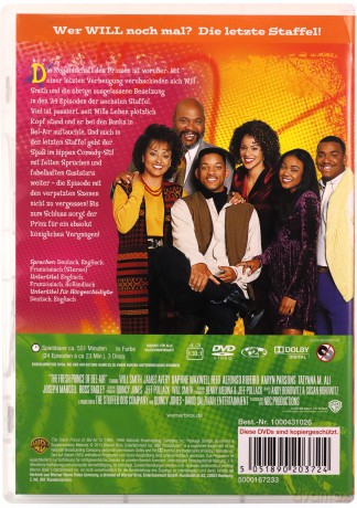 The Fresh Prince of Bel-Air Season 1-6 (Bajer z Bel-Air) [BOX] [23DVD]