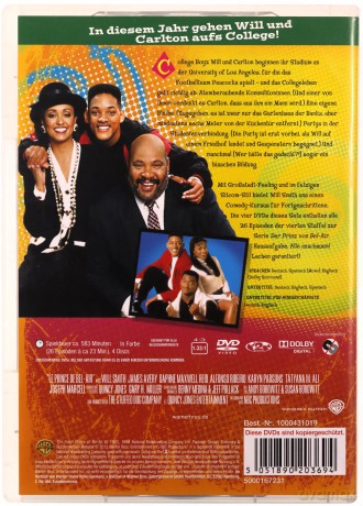 The Fresh Prince of Bel-Air Season 1-6 (Bajer z Bel-Air) [BOX] [23DVD]