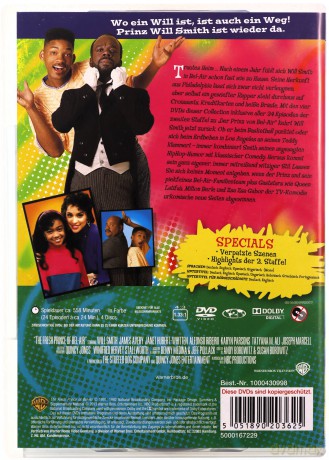 The Fresh Prince of Bel-Air Season 1-6 (Bajer z Bel-Air) [BOX] [23DVD]