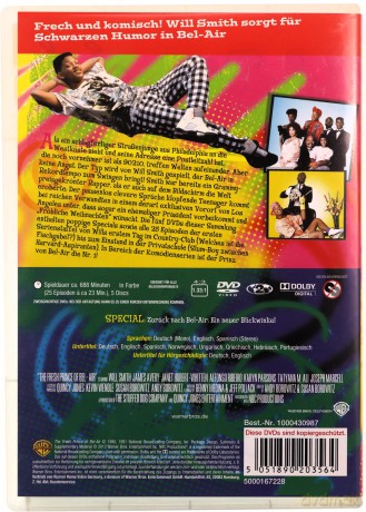The Fresh Prince of Bel-Air Season 1-6 (Bajer z Bel-Air) [BOX] [23DVD]
