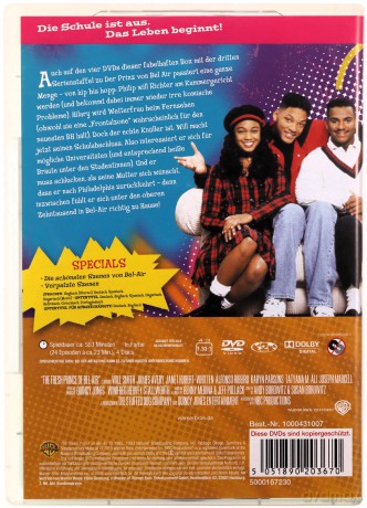 The Fresh Prince of Bel-Air Season 1-6 (Bajer z Bel-Air) [BOX] [23DVD]