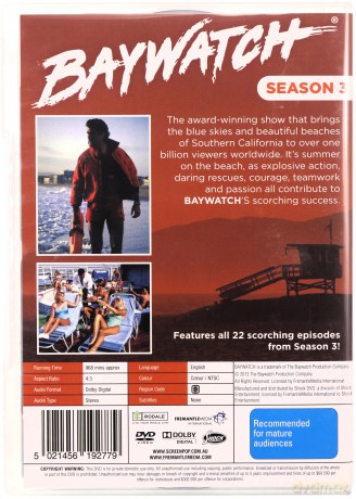 Baywatch Season 3 (Słoneczny patrol) [6DVD]