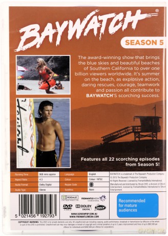 Baywatch Season 5 (Słoneczny patrol) [6DVD]