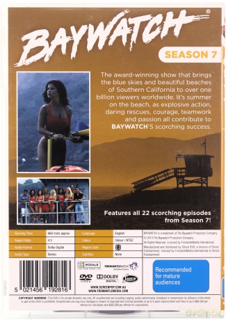 Baywatch Season 7 (Słoneczny patrol) [6DVD]