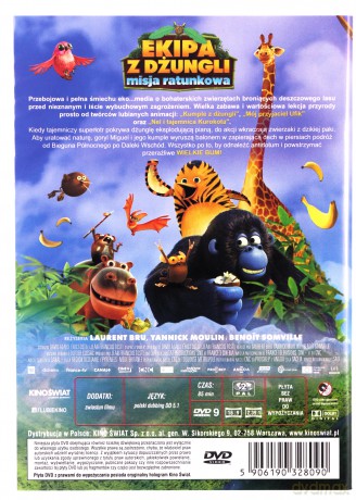 Ekipa z dżungli. Misja ratunkowa [DVD]