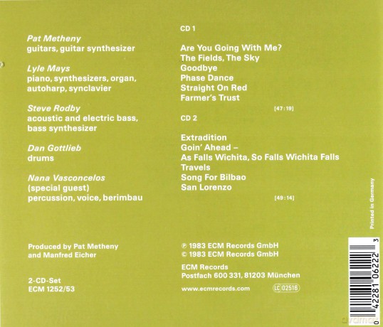 Pat Metheny Group: Travels [2CD]