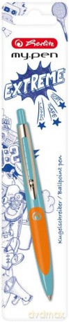 Długopis My.Pen turkus/pomarańczowy