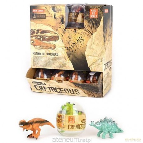 Figurki dinozaurów w jajku 8cm (32szt) [FIGURKA]
