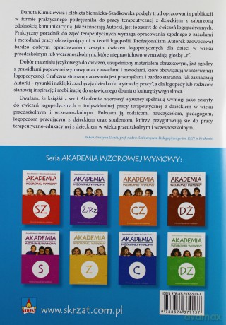 Akademia wzorowej wymowy L/R - Danuta Klimkiewicz, Elżbieta Siennicka-Szadkowska [KSIĄŻKA]