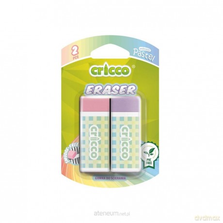 Gumka do ścierania pastel 2szt