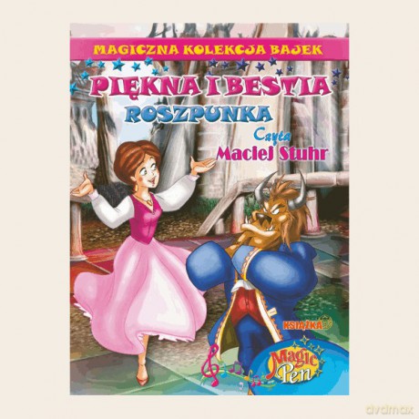 Magiczna Kolekcja Bajek 12: Piękna i Bestia, Roszpunka [KSIĄŻKA]+[CD]