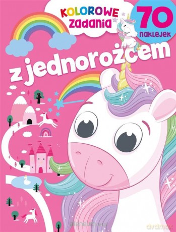 Kolorowe zadania z jednorożcem [KSIĄŻKA]