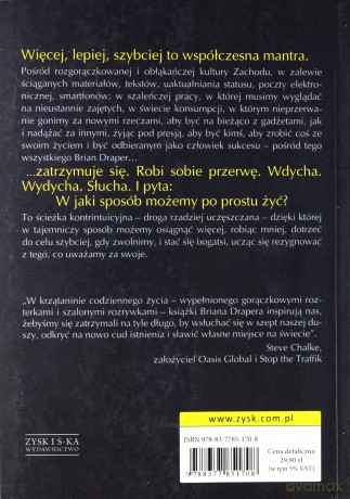 Mniej znaczy więcej - Brian Draper [KSIĄŻKA]