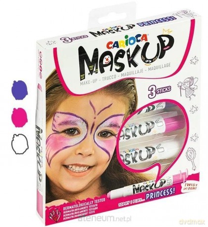 Kredki do twarzy MaskUP Princess 3kol