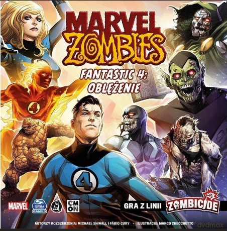 Marvel Zombies: Fantastic 4 Oblężenie [GRA PLANSZOWA]