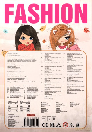 My little Fashion z naklejkami [KSIĄŻKA]
