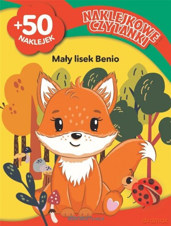 Naklejkowe czytanki. Mały lisek Benio - Basia Szymanek [KSIĄŻKA]