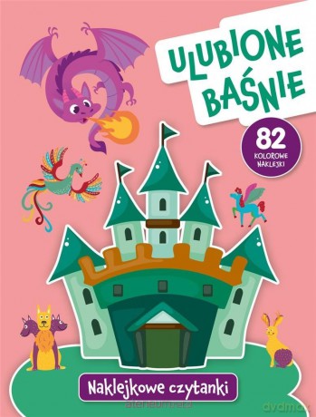 Naklejkowe czytanki. Ulubione baśnie - Anna Wiśniewska [KSIĄŻKA]