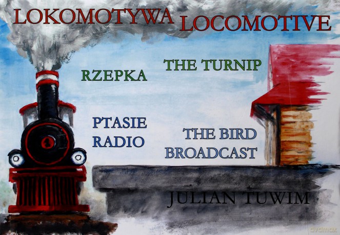 Lokomotywa - Locomotive - Julian Tuwim [KSIĄŻKA]