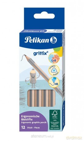 Ołówek Griffix HB (12szt)