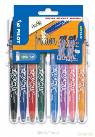 Pióro kulkowe FriXion 0,7 8 kolorów