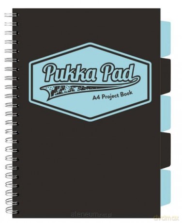 Project Book Black Sky A4/200K kratka czarny