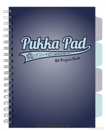 Project Book Navy B5/200K kratka granatowy