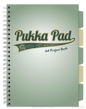 Project Book Sage A4/200K kratka zielony