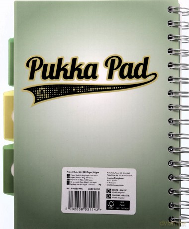 Project Book Sage A5/200K kratka zielony