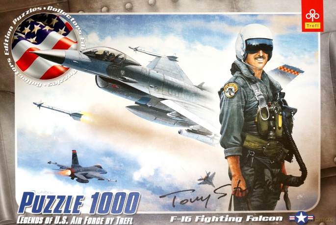 TREFL 1000 El. Legends of U.S. Air Force: F-16 Fighting Falcon 10241 [PUZZLE]