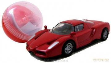 Samochód Ferrari w kuli 1:100 mix
