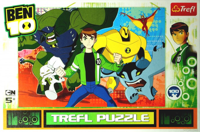 TREFL 100 El. Ben 10 Ultimate Alien 16192 [PUZZLE]