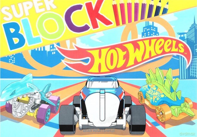 Super block Hot Wheels [KSIĄŻKA]