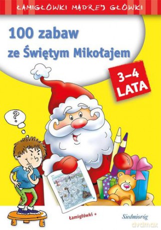 100 Zabaw Ze Świętym Mikołajem [KSIĄŻKA]