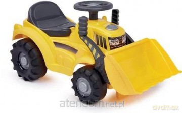 Traktor ze spychaczem