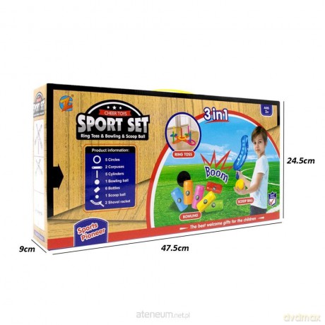 Zestaw sportowy 3w1 [GRA]