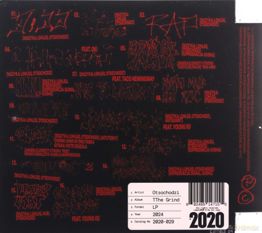 Otsochodzi: Tthe Grind [CD]