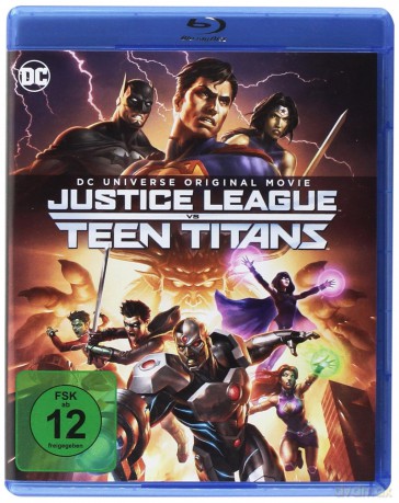 DC Justice League vs Teen Titans (Liga Sprawiedliwości kontra Młodzi Tytani) [Blu-Ray]