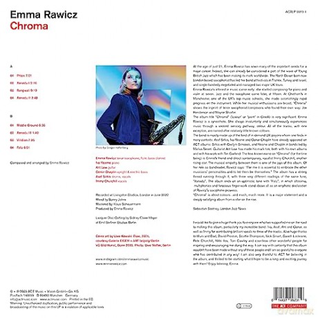 Emma Rawicz: Chroma [Winyl]