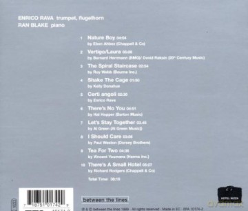 Enrico Rava & Ran Blake: Duo En Noir [CD]