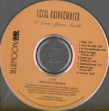 Cecil Bridgewater: I Love Your Smile [CD]