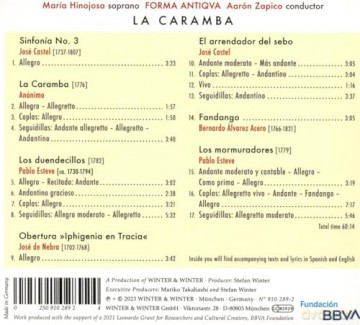 Maria Hinojosa: La Caramba [CD]