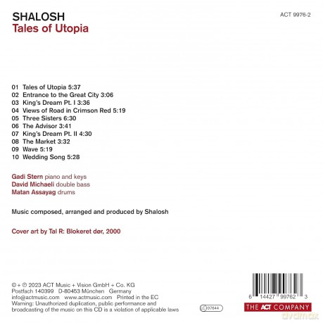Shalosh: Tales of Utopia [CD]