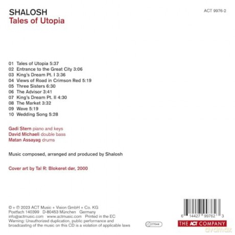 Shalosh: Tales of Utopia [CD]