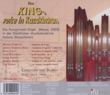 Christian von Blohn: The King's Voice In Kazakhstan [CD]