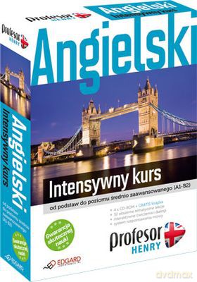 Angielski Profesor Henry Intensywny Kurs A1-B2 [KSIĄŻKA]