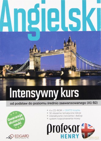 Angielski Profesor Henry Intensywny Kurs A1-B2 [KSIĄŻKA]